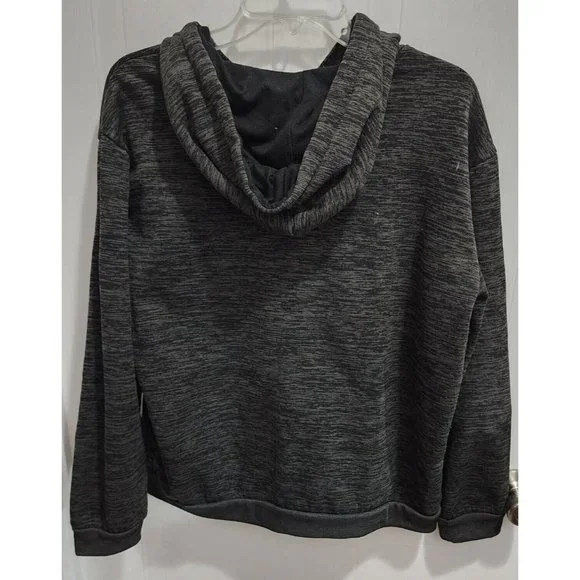 Star Wars Darth Vader Heather Gray Full Zip Hoodie Adult Size Large Lucasfilm - Picture 8 of 8